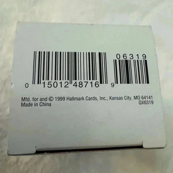 Vintage 99 Hallmark Keepsake Snow Buddies Collectors Series Ornament Snowman Fox - Picture 6 of 8